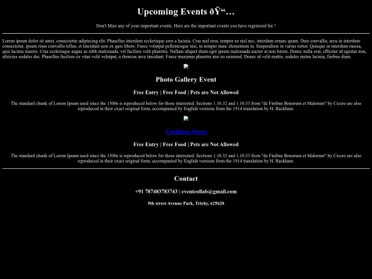 Html/event screenshot