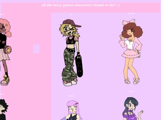 characters screenshot
