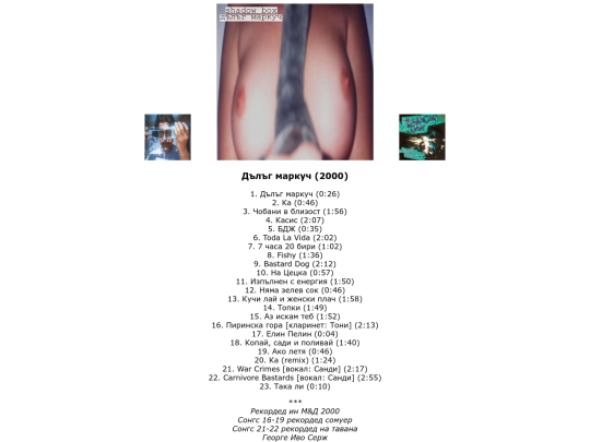 albums/dm screenshot