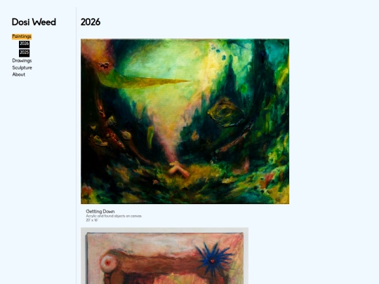 dosi-site-2/paintings screenshot