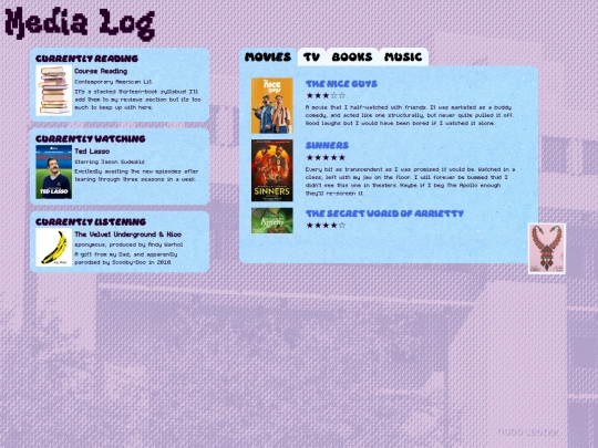 media-log screenshot