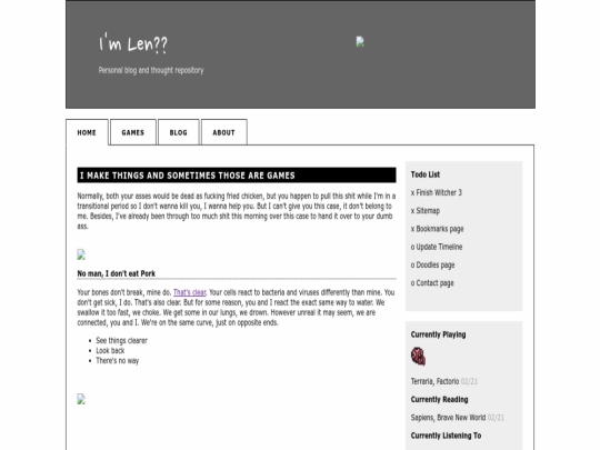 index screenshot