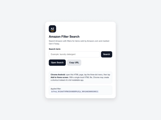Amazon screenshot