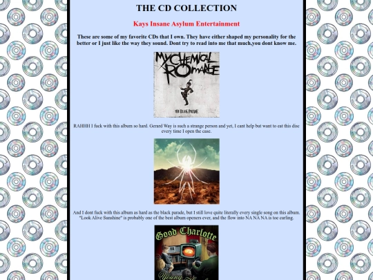 THECDCOLLECTION screenshot