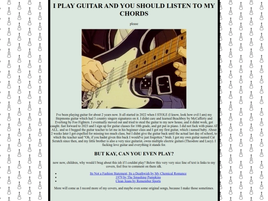 THEGUITARSECTION screenshot