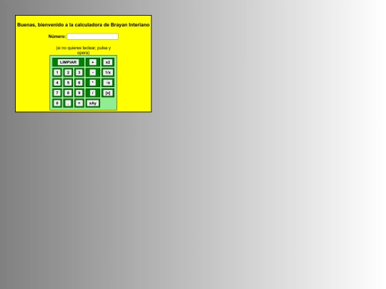 calculadora screenshot