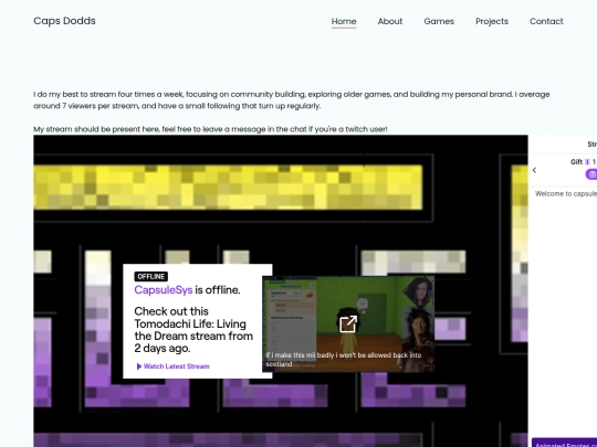 streaming screenshot