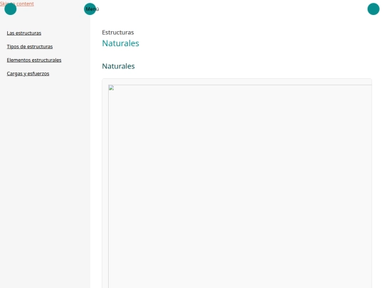 html/naturales screenshot