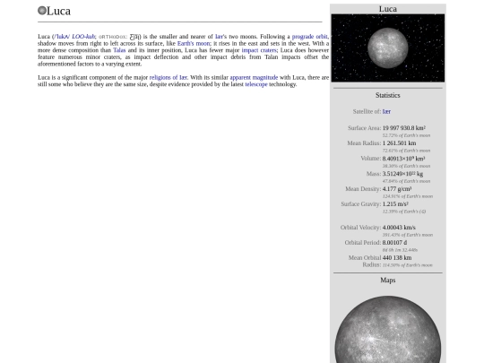 Luca screenshot