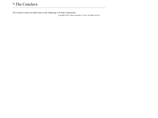 TheConclave screenshot