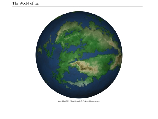 TheWorldOfIaer screenshot
