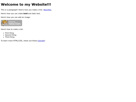 index screenshot