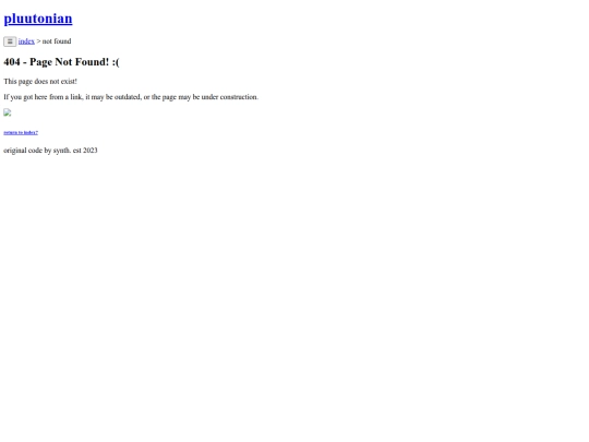 not_found screenshot