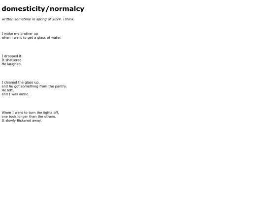 domesticitynormalcy screenshot