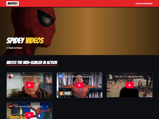 videos screenshot