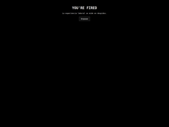 fired screenshot