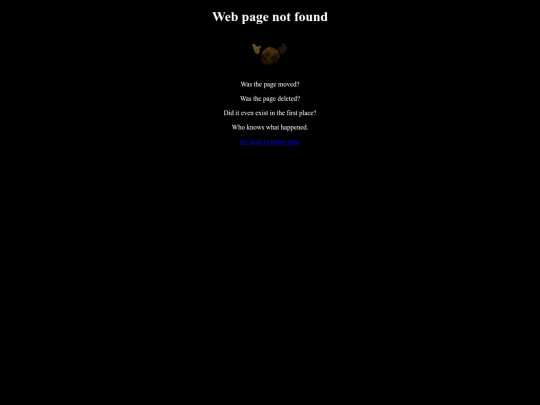not_found screenshot