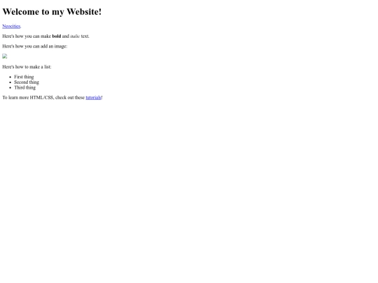 blog screenshot
