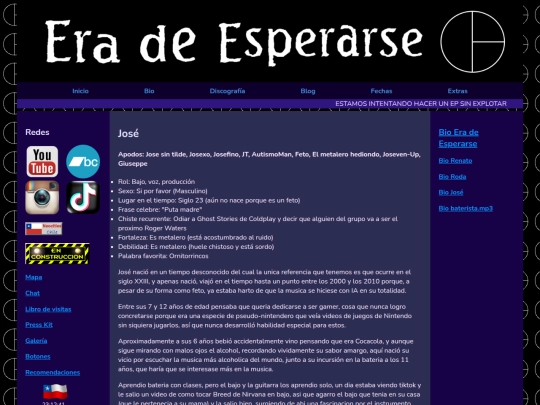 integrantes/biojose screenshot