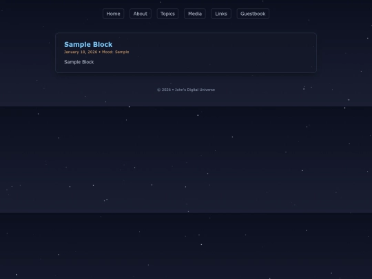 blog screenshot
