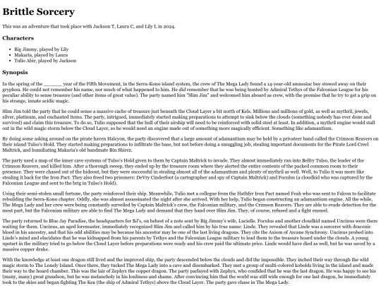 campaigns_and_characters/brittle_sorcery screenshot
