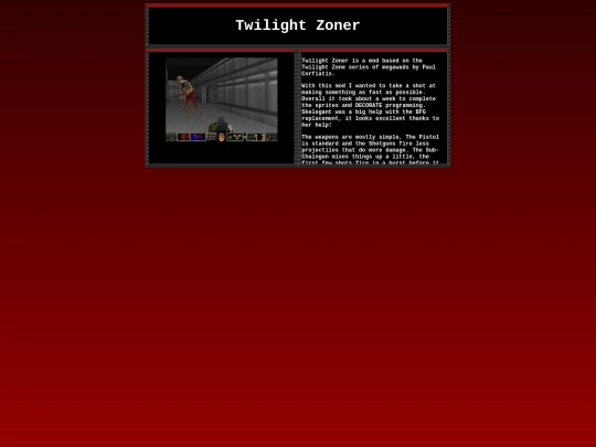 doom/Doom_TwilightZoner screenshot