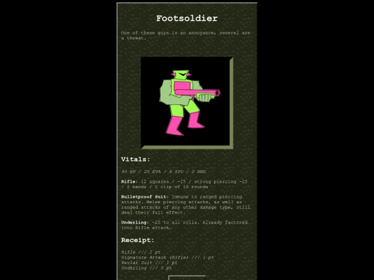 rpgs/KillSec/KS_Footsoldier screenshot