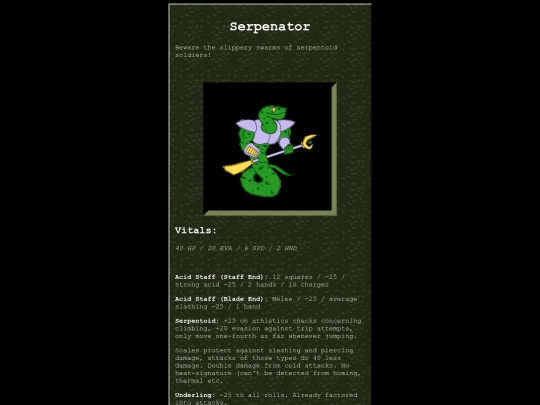 rpgs/KillSec/KS_Serpenator screenshot