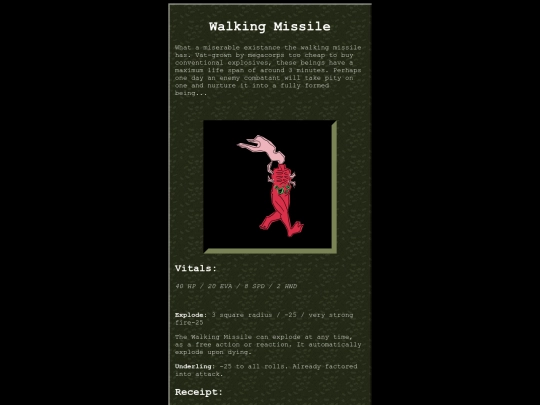rpgs/KillSec/KS_WalkingMissile screenshot