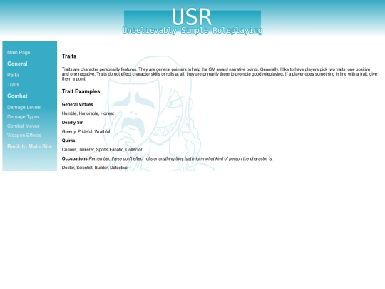 rpgs/USR/USR_Traits screenshot