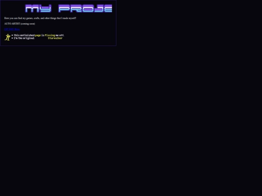 myprojects screenshot