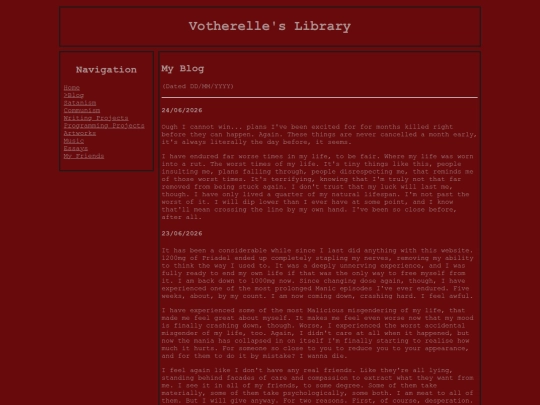 blog screenshot
