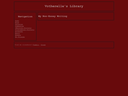 writing screenshot