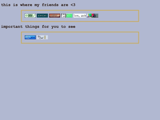links screenshot