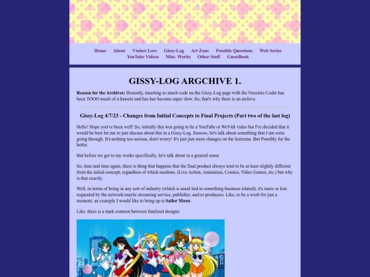 Gissy-Log_Archive_1 screenshot