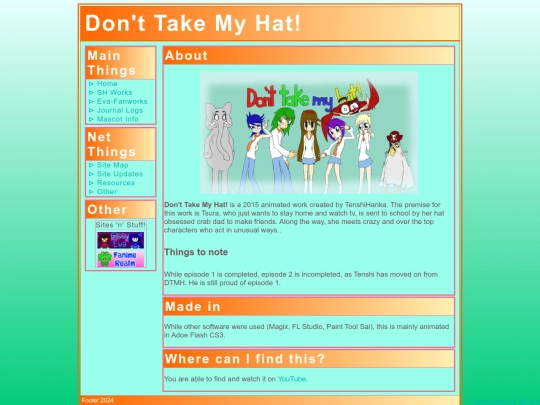 Sanumashi/Don't_Take_My_Hat screenshot