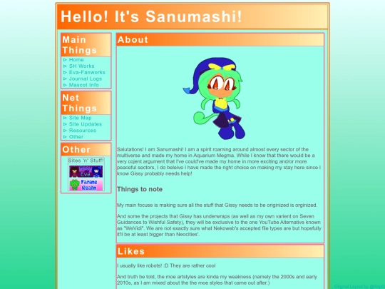 Sanumashi/Mascot_Profile screenshot