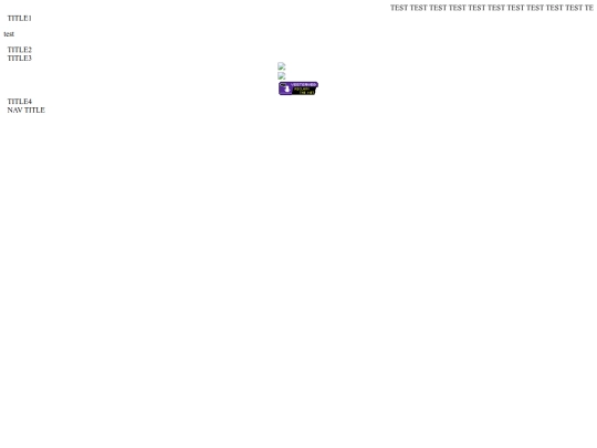 test screenshot