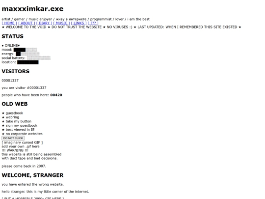 index screenshot