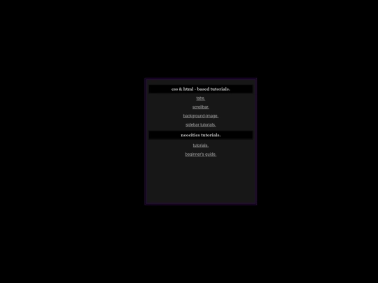 resources screenshot