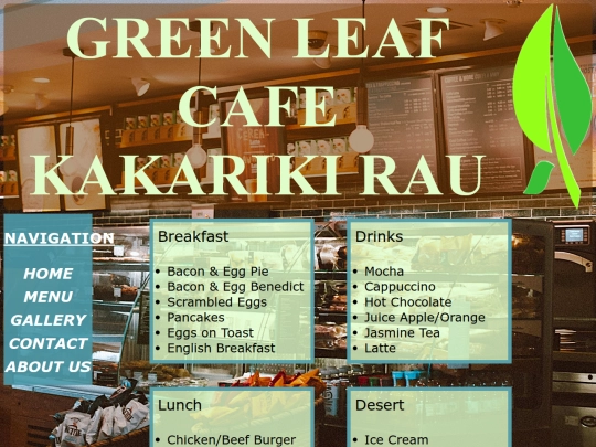 menu screenshot