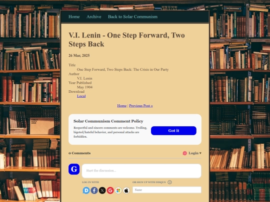 library/books/2025-03-26-VI-Lenin-One-Step-Forward-Two-Steps-Back screenshot
