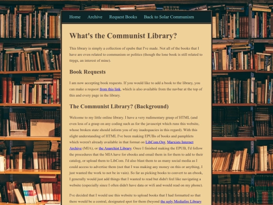 library screenshot