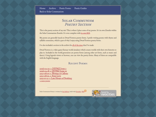 poetry screenshot