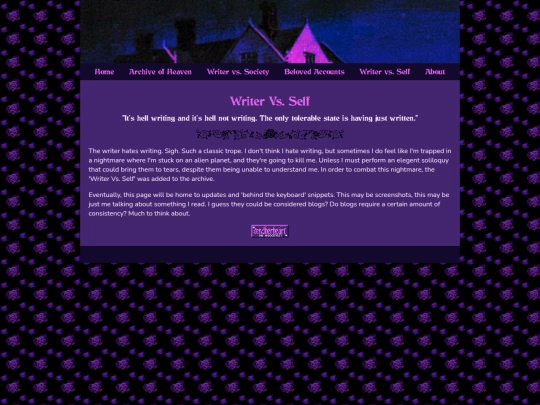 pages/writervself screenshot