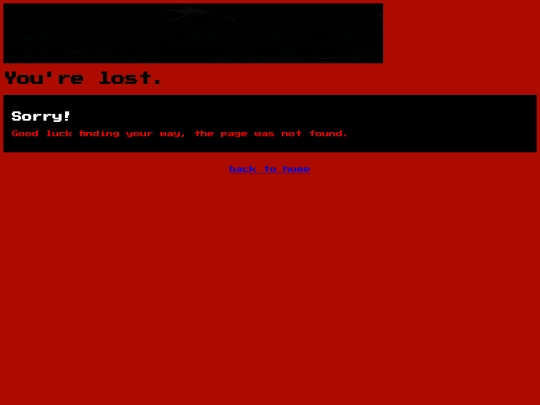 not_found screenshot