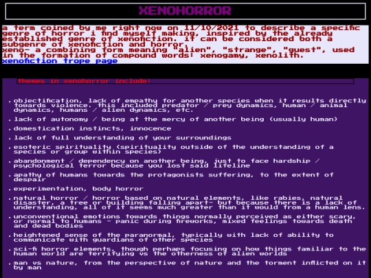 xenohorror screenshot