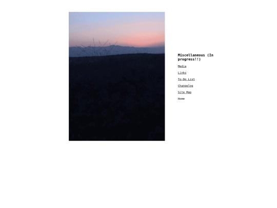 Miscellaneous screenshot
