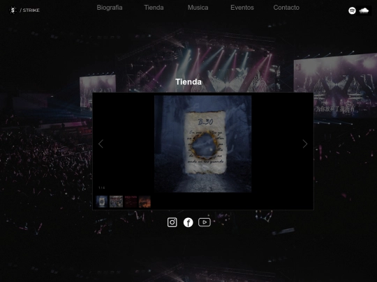 tienda screenshot