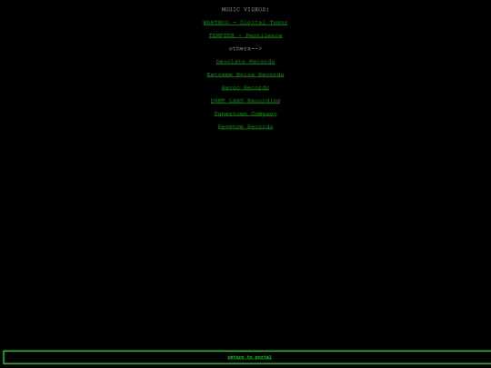 links screenshot